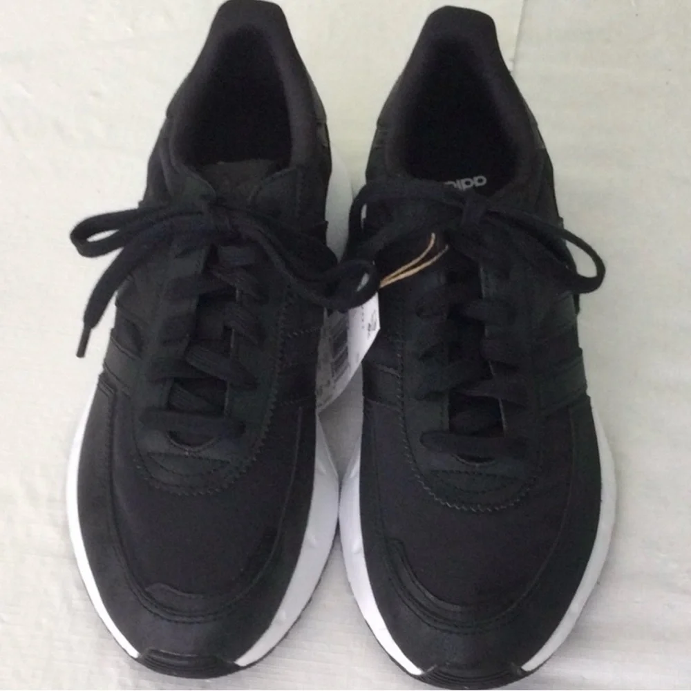 Adidas Unisex Big Kid Retropy F2 J Black & White Sz 7
